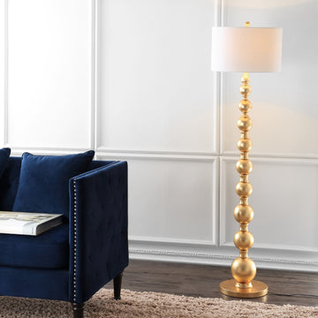 Adriana 62.5" Metal LED Floor Lamp - JONATHAN Y